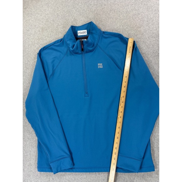 Alaskan Hardgear Duluth Trading 1/4 Zip Pullover (Men's Large) Blue - Picture 5 of 12